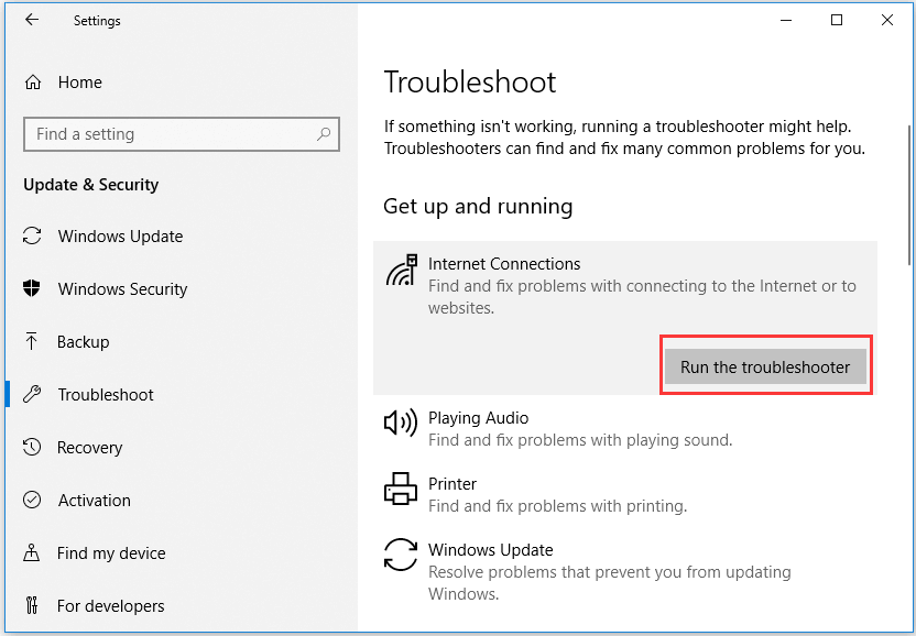 windows 10 manage tab missing