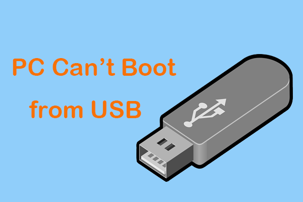 What If Your PC Can't Boot from Follow These Methods!