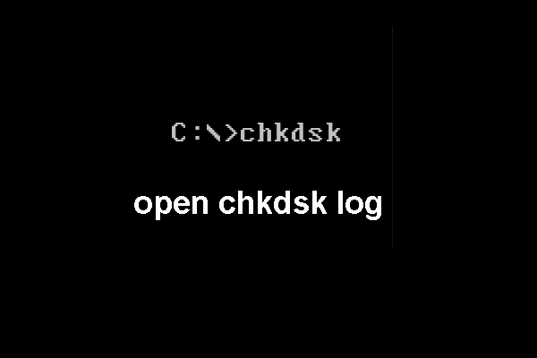 chkdsk log
