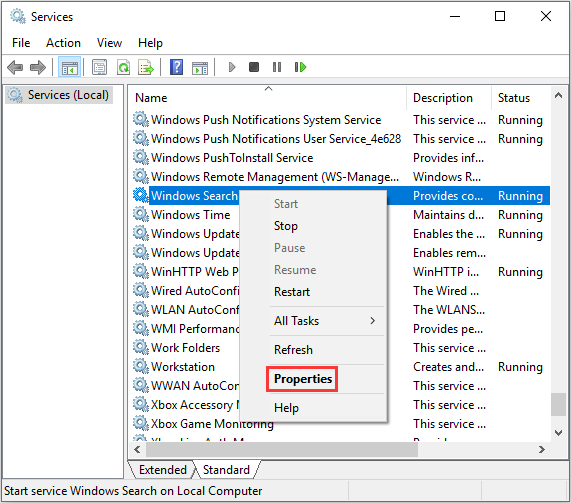 find Windows Search