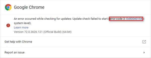 Solutions To Error Code 3: 0x80040154 In Google Chrome [MiniTool News]