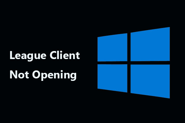 League client not opening