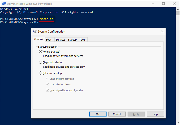 What Is Msconfig Or System Configuration Utility In Windows 10