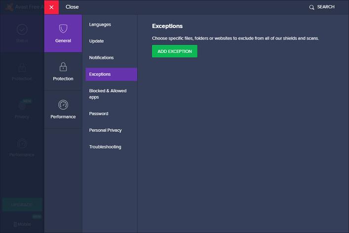 files unable to scan avast files unable to scan avast