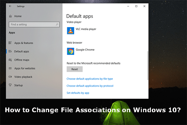 How to Change What Program Opens a File on Windows 10?