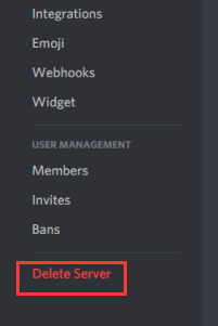 How to Delete a Discord Server