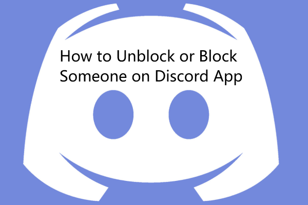 Unblock on discord