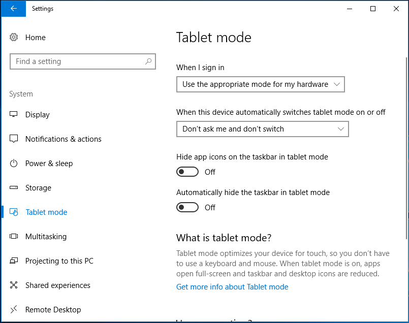 How to Turn On/Off Tablet Mode in Windows 11 - MiniTool Partition Wizard