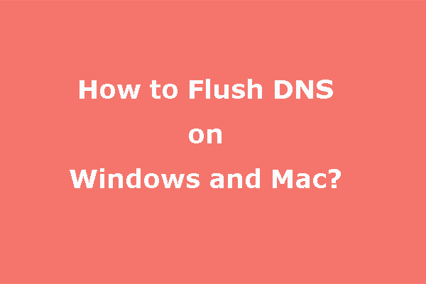 how to flush DNS