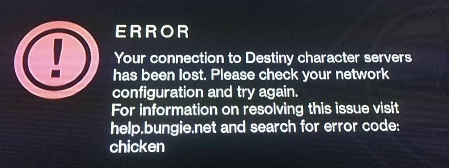 How to Fix Destiny 2 Error Code Chicken? Try These
