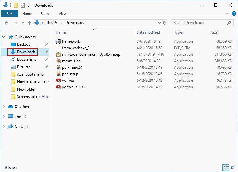 Windows Downloads