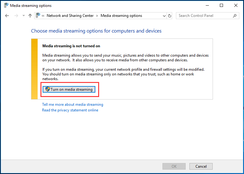 Full Guide How to Enable DLNA Server on Windows 10 MiniTool