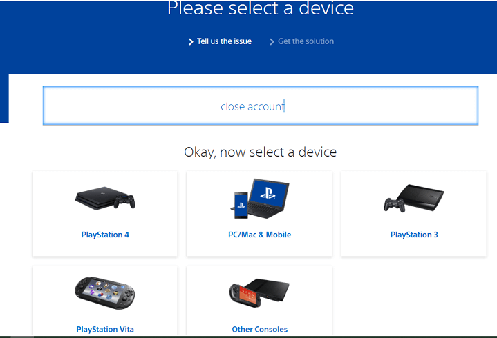 How to delete a PS4 account