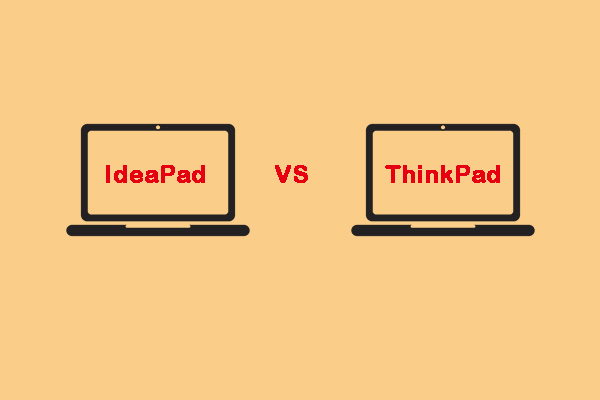 what is the difference between the lenovo thinkpad and ideapad
