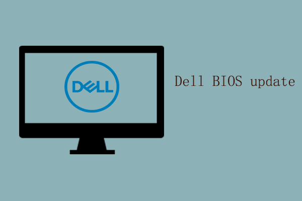 how to update bios dell system thumbnail