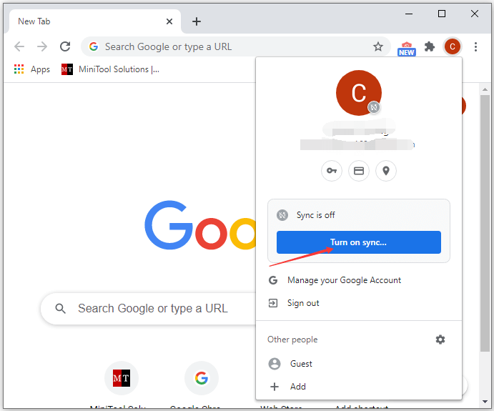 How To Sync Chrome Bookmarks And Backup Chrome Bookmarks MiniTool