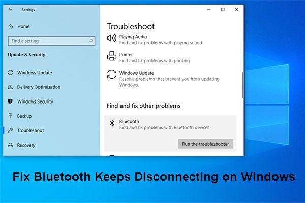 Bluetooth keeps disconnecting