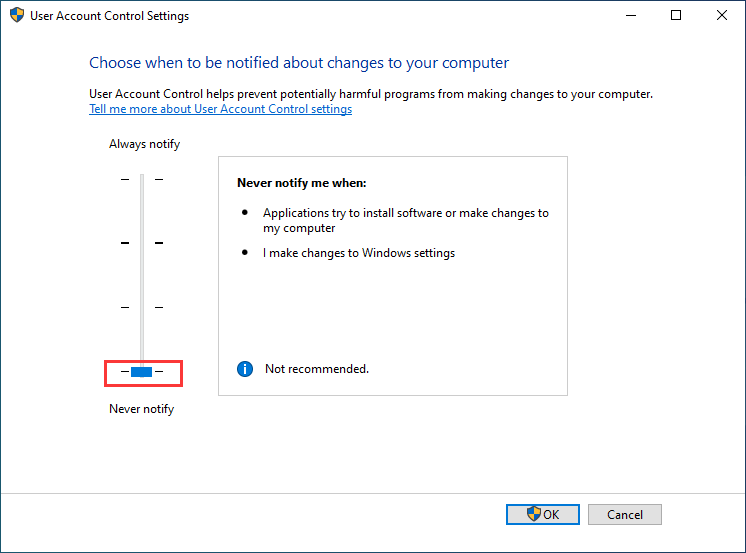 مشکل Permission در ویندوز