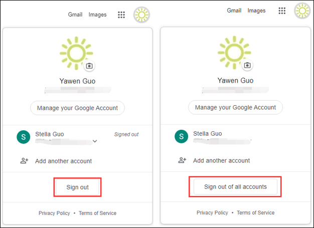 how do i make a gmail account default