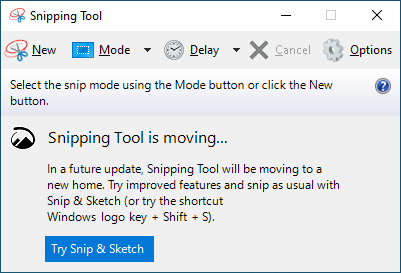 Windows Snipping Tool