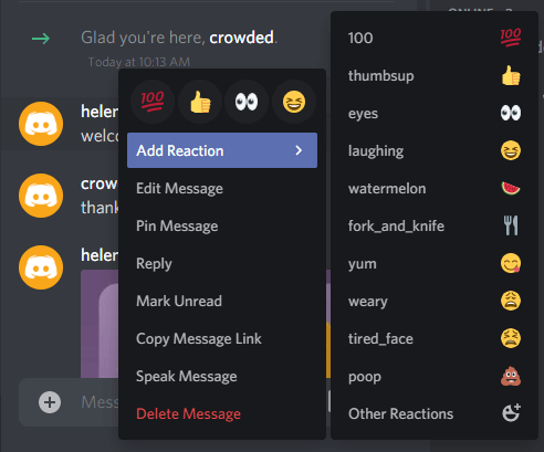 emojis on discord