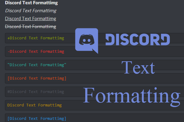 [New] Discord Text Formatting: Color/Bold/Italics/Strikethrough