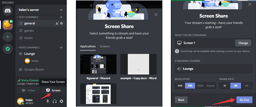 2 Ways How To Go Live Stream Game Screen On Discord