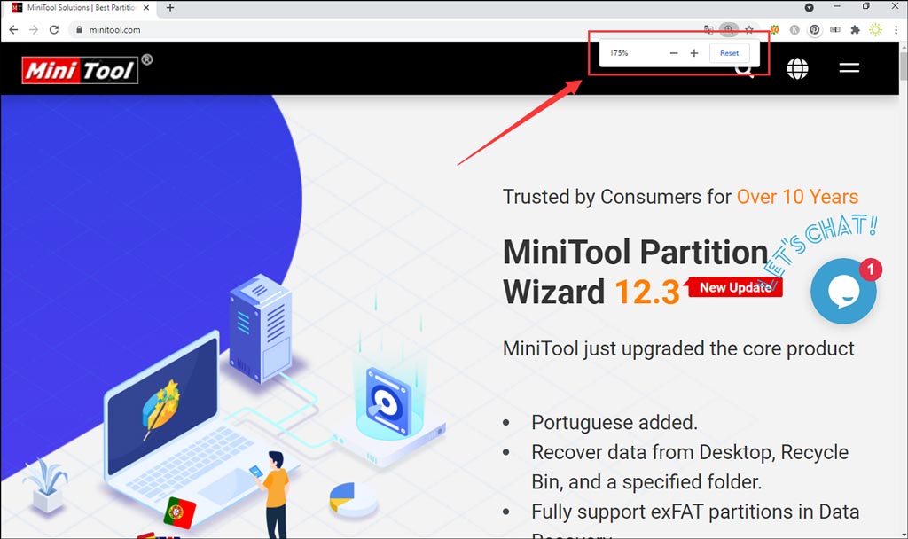 How to Zoom in on PC? (On a Web Browser or an APP in Windows) - MiniTool