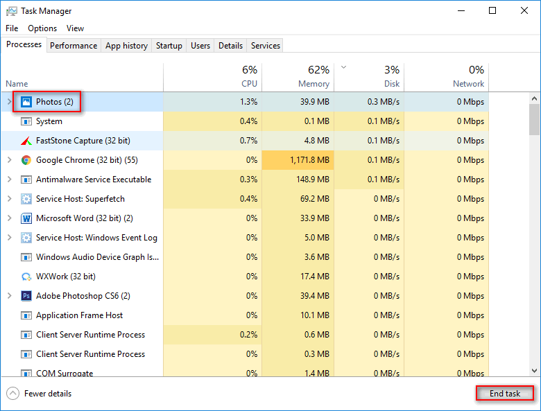 Photo App Crashing On Windows 10, How To Fix MiniTool