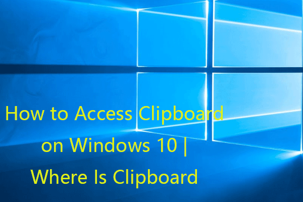 how to access clipboard