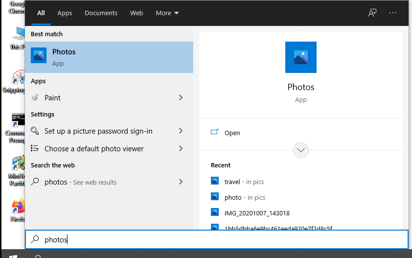 Microsoft Photos App Download/Reinstall on Windows 10