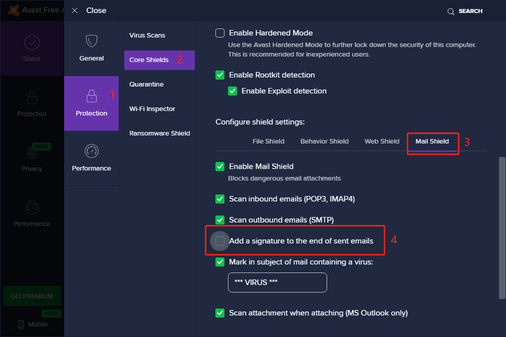 Avast Email Signature How to Turn off Avast Email Signature? MiniTool