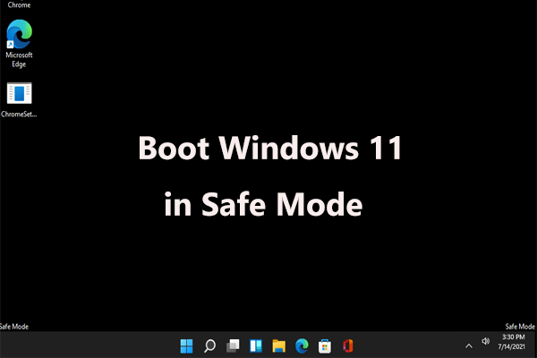 boot windows 11 safe mode thumbnail