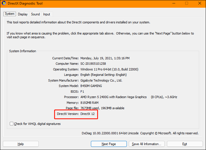 directx 12 download windows 11 64 bit