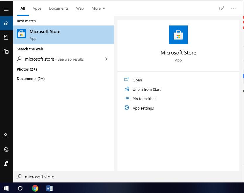 ms store download for windows 10