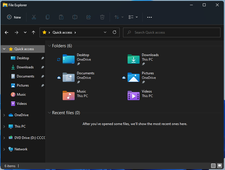 Windows 11 File Explorer