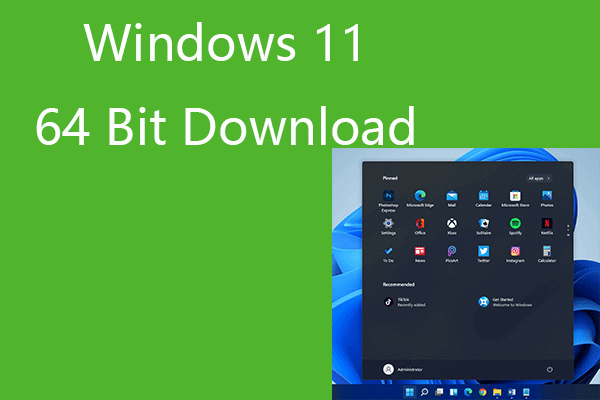 Windows 11 64 bit