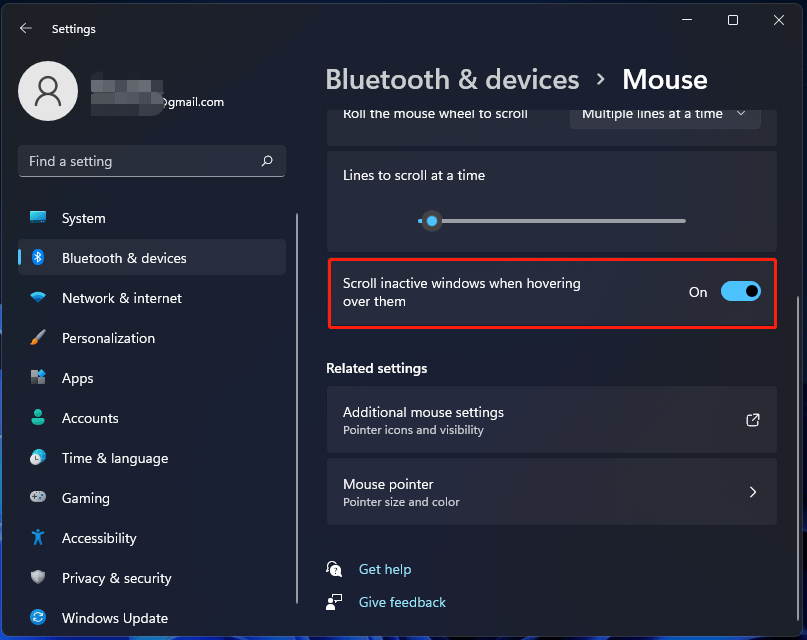 How to Enable or Disable Mouse Pointer Trails in Windows 11 