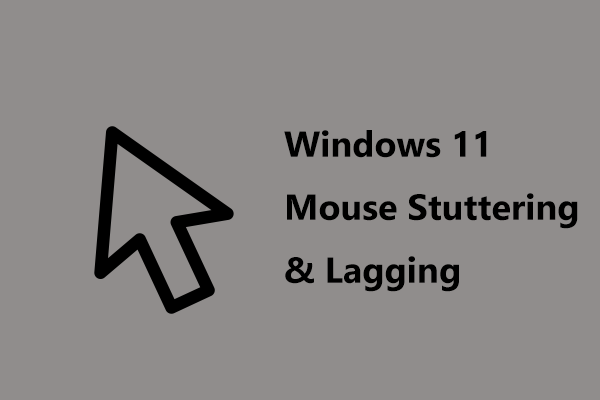 Dependence Omit allowance How to Fix Windows 11 Mouse Stuttering and Lagging?