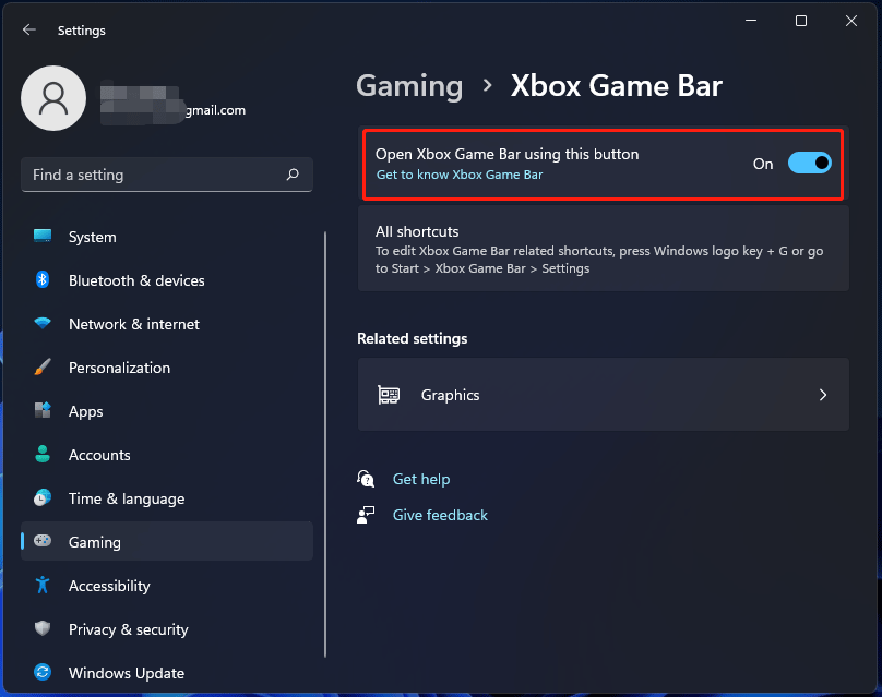 Is Windows 11 Xbox Game Bar Not Working? Try to Fix It! - MiniTool