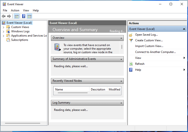 Windows 11 Event Viewer