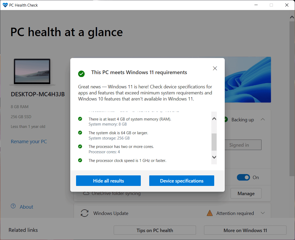 why is my pc not eligible to update to windows 11