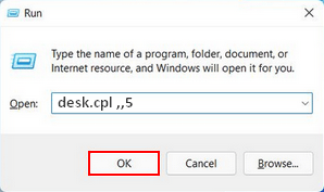 Open Desktop Icon Settings