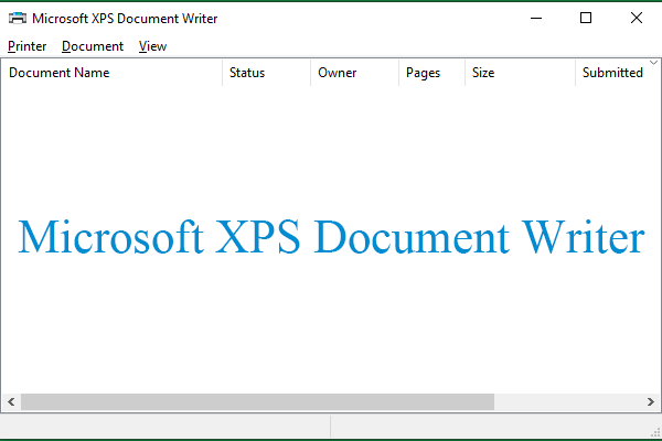 exotisch Accor Australië What's Microsoft XPS Document Writer & How to Install It?