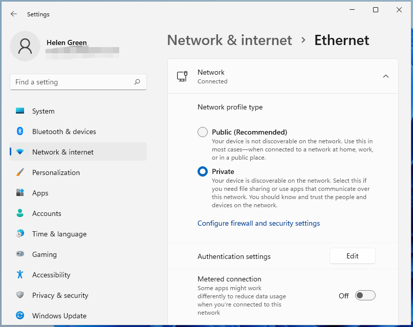 windows 11 pc not discoverable on network