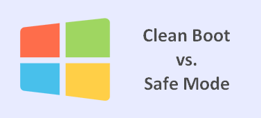 Clean boot vs. safe mode
