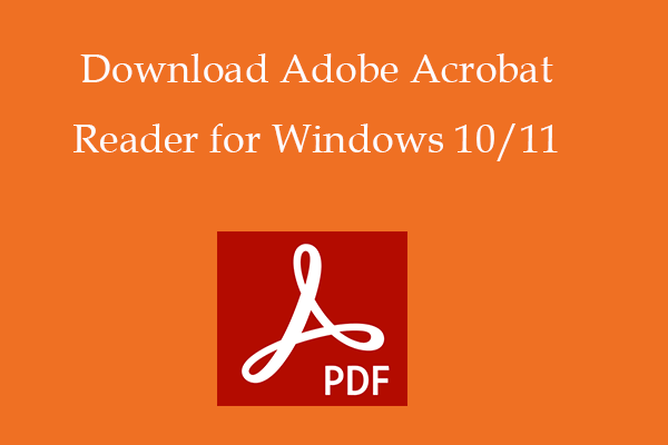acrobat pdf reader download windows 10