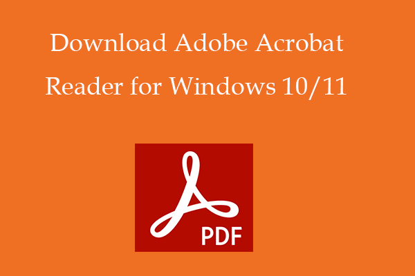 Acrobat reader