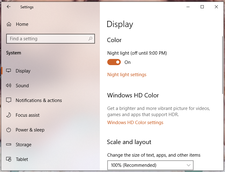 How to Fix Night Light Not Turning Off? MiniTool