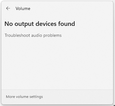 how to fix no audio output device is installed windows 10 lenovo